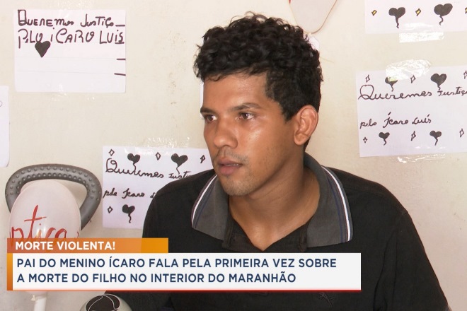 Caso Caro Pai Do Menino Fala Pela Vez Sobre A Morte Do Filho No Interior Do Maranh O